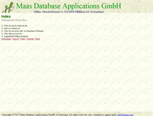 Tablet Screenshot of maas.com