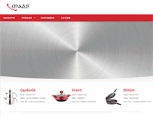 Tablet Screenshot of maas.com.tr